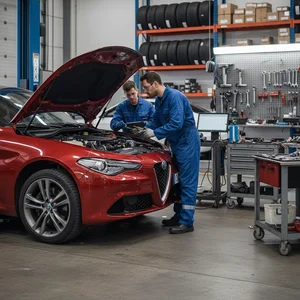 Reparation af Alfa Romeo