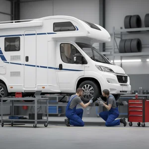 Reparation af Autocamper