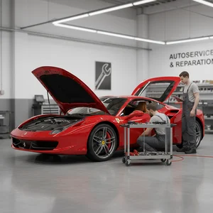 Reparation af Ferrari