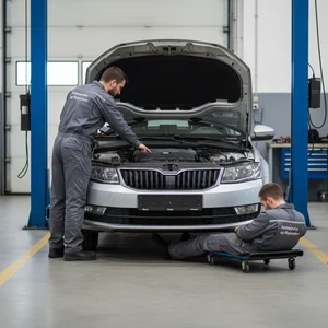 Reparation af Skoda