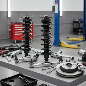 Federung und Stoßdämpfer