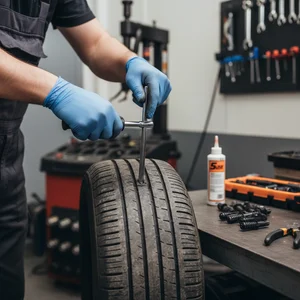 Reifenreparatur