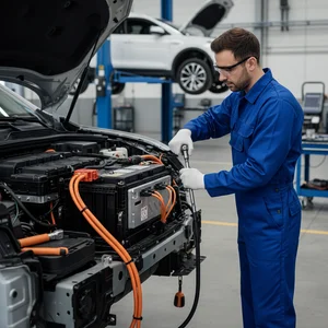Reparatur von Elektrofahrzeugen
