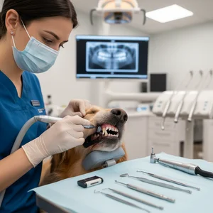 Eläinten hammashoito