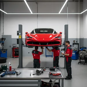 Réparation Ferrari