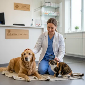 Umönnun eldri dýra