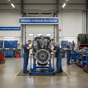 Viðgerðir á Þungum Ökutækjum