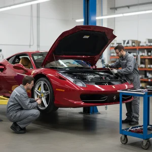 Ferrari reparasjon