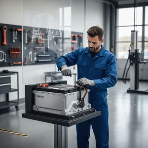 Reparation av elfordon