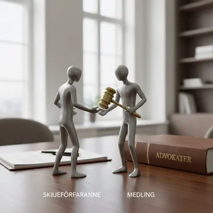 Skiljeförfarande och Medling
